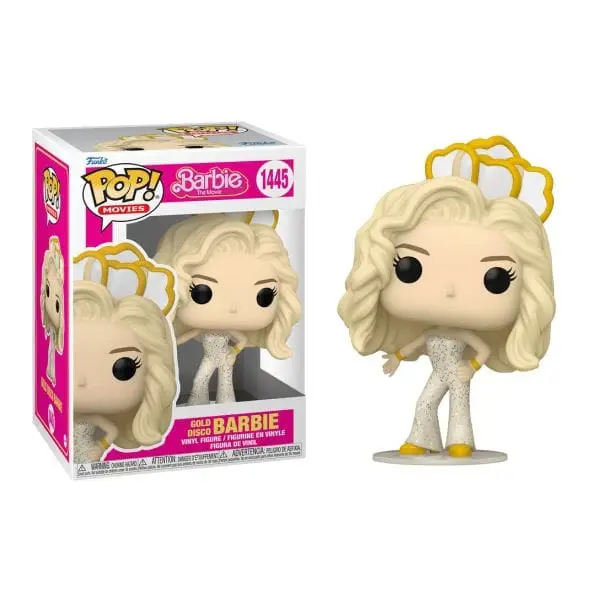Funko Pop! Barbie - Barbie Com Macacão Disco Dourado 1445 - Imagem 2