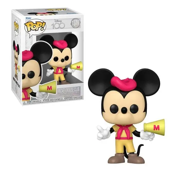 Funko Pop! Disney: Mickey Mouse - Mickey Mouse Club - Disney 100 Anos 1379 - Imagem 2
