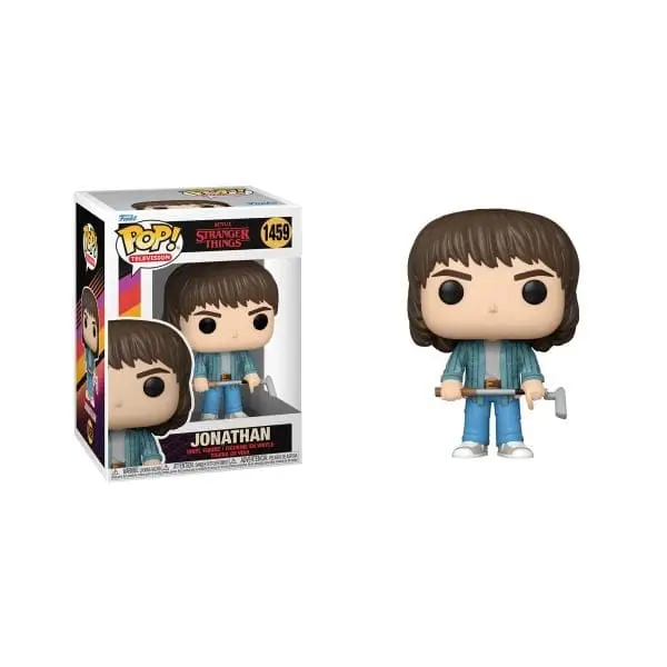 Funko Pop! Stranger Things - 4ª Temporada - Jonathan Com Taco De Golfe 1459 - Imagem 2