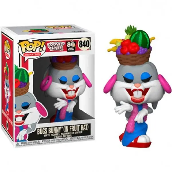 Funko Pop! Looney Tunes: 80 Anos - Bugs Bunny (In Fruit Hat) #840 - Imagem 3
