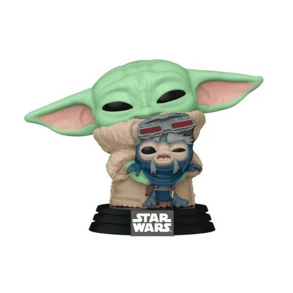 Funko Pop! Star Wars Mandalorian - Grogu Com Droidsmith