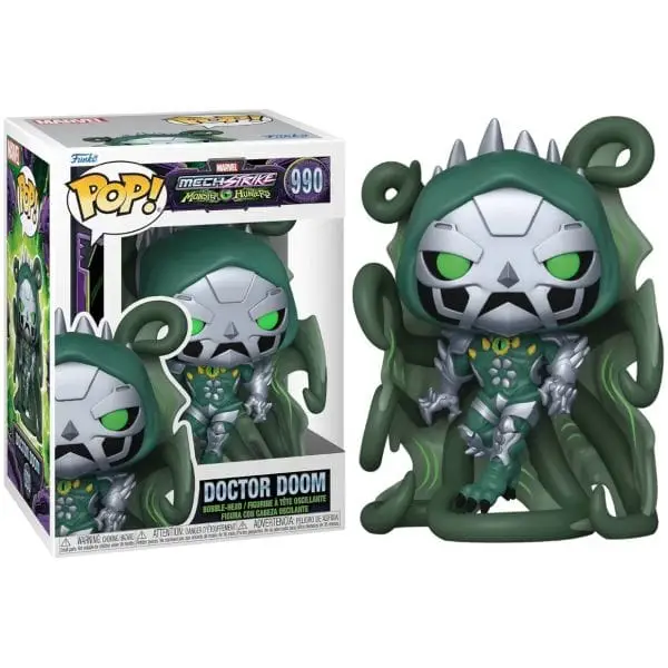 Funko Pop! Marvel: Mech Strike Monster Hunters - Dr.doom #990 - Imagem 3