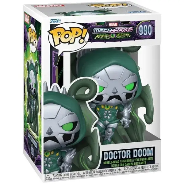 Funko Pop! Marvel: Mech Strike Monster Hunters - Dr.doom #990 - Imagem 2