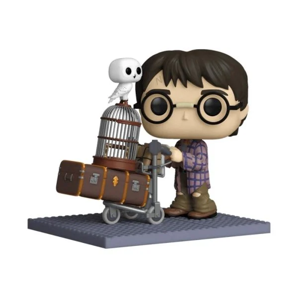 Funko Pop! Deluxe Harry Potter Empurrando Carrinho