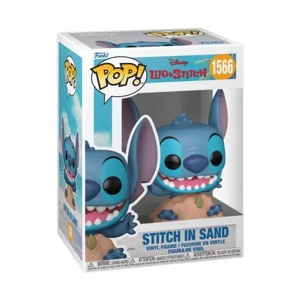 Funko Pop! Disney Lilo & Stitch - Stitch Na Areia - Imagem 3