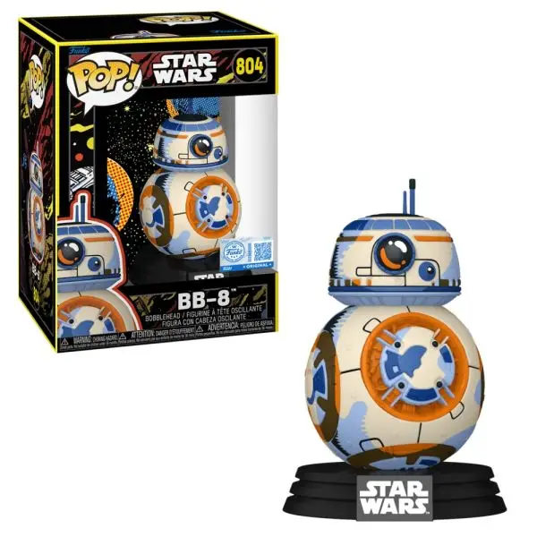 Funko Pop! Exclusivo Star Wars - Bb-8 (Retro) - Imagem 2
