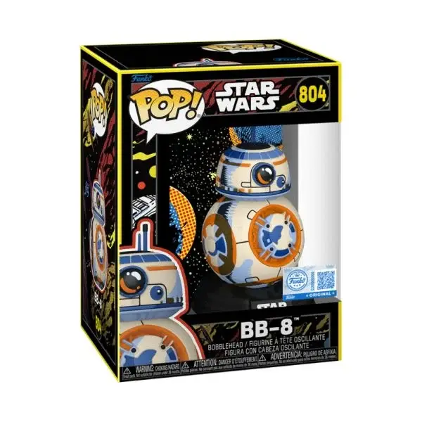 Funko Pop! Exclusivo Star Wars - Bb-8 (Retro) - Imagem 3