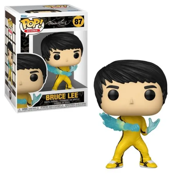 Funko Pop! Icons - Bruce Lee Be Water - Imagem 2
