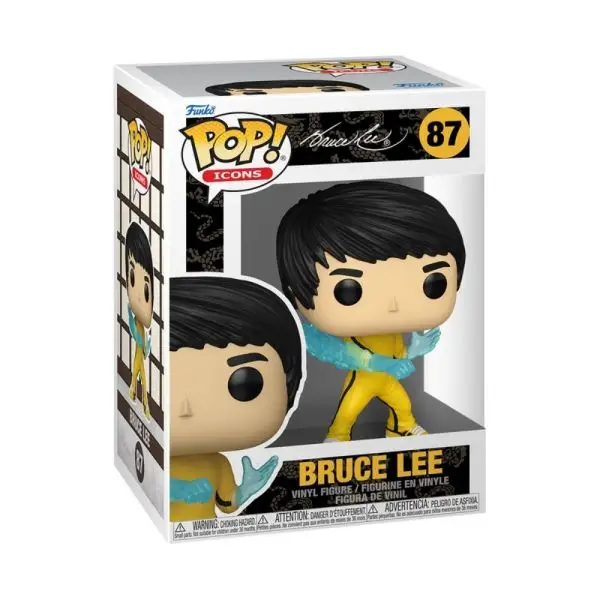 Funko Pop! Icons - Bruce Lee Be Water - Imagem 3