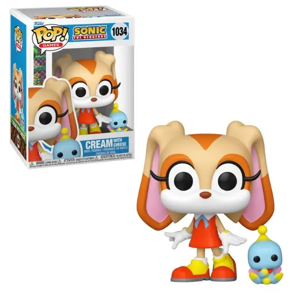Funko Pop! & Buddy Sonic The Hedgehog - Cream E Cheese - Imagem 2