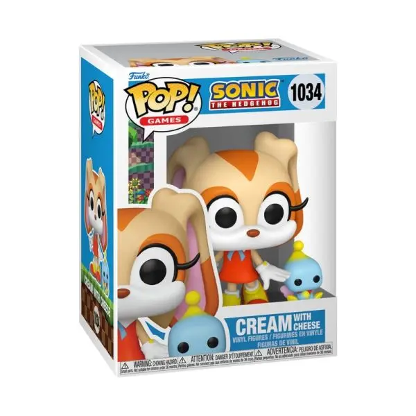 Funko Pop! & Buddy Sonic The Hedgehog - Cream E Cheese - Imagem 3