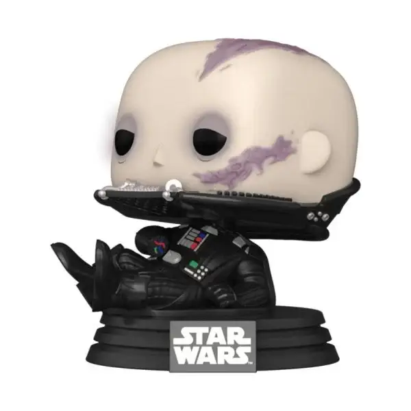 Funko Pop! Star Wars - O Retorno De Jedi 40 Anos - Darth Vader Sem Máscara