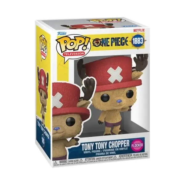 Funko Pop! One Piece Live Action - Chopper (Flocked) - Imagem 3