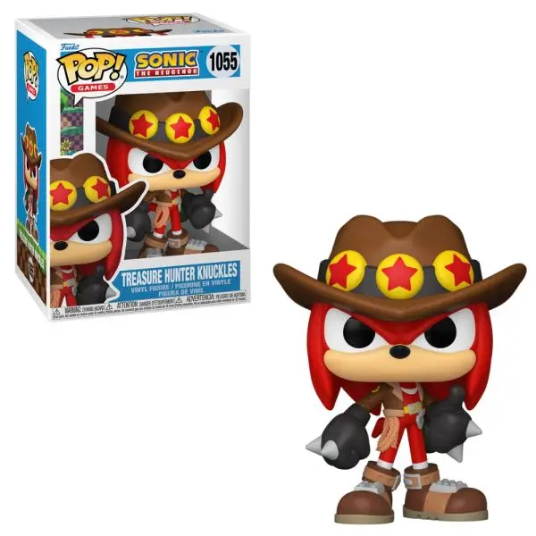 Funko Pop! Sonic The Hedgehog - Caçador De Tesouros Knuckles - Imagem 3