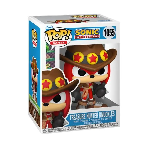 Funko Pop! Sonic The Hedgehog - Caçador De Tesouros Knuckles - Imagem 2