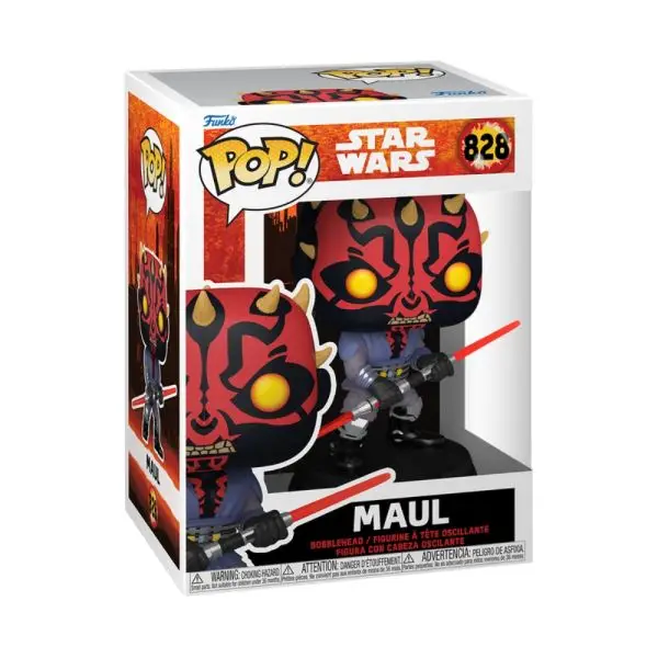 Funko Pop! Star Wars Darth Maul - Maul - Imagem 3