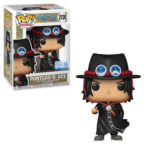 Funko Pop! One Piece - Portgas D. Ace De Casaco - Imagem 2