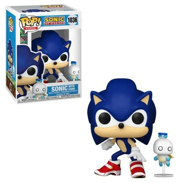 Funko Pop! & Buddy Sonic The Hedgehog - Sonic E Chao - Imagem 2