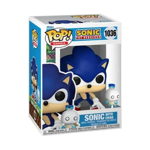 Funko Pop! & Buddy Sonic The Hedgehog - Sonic E Chao - Imagem 3